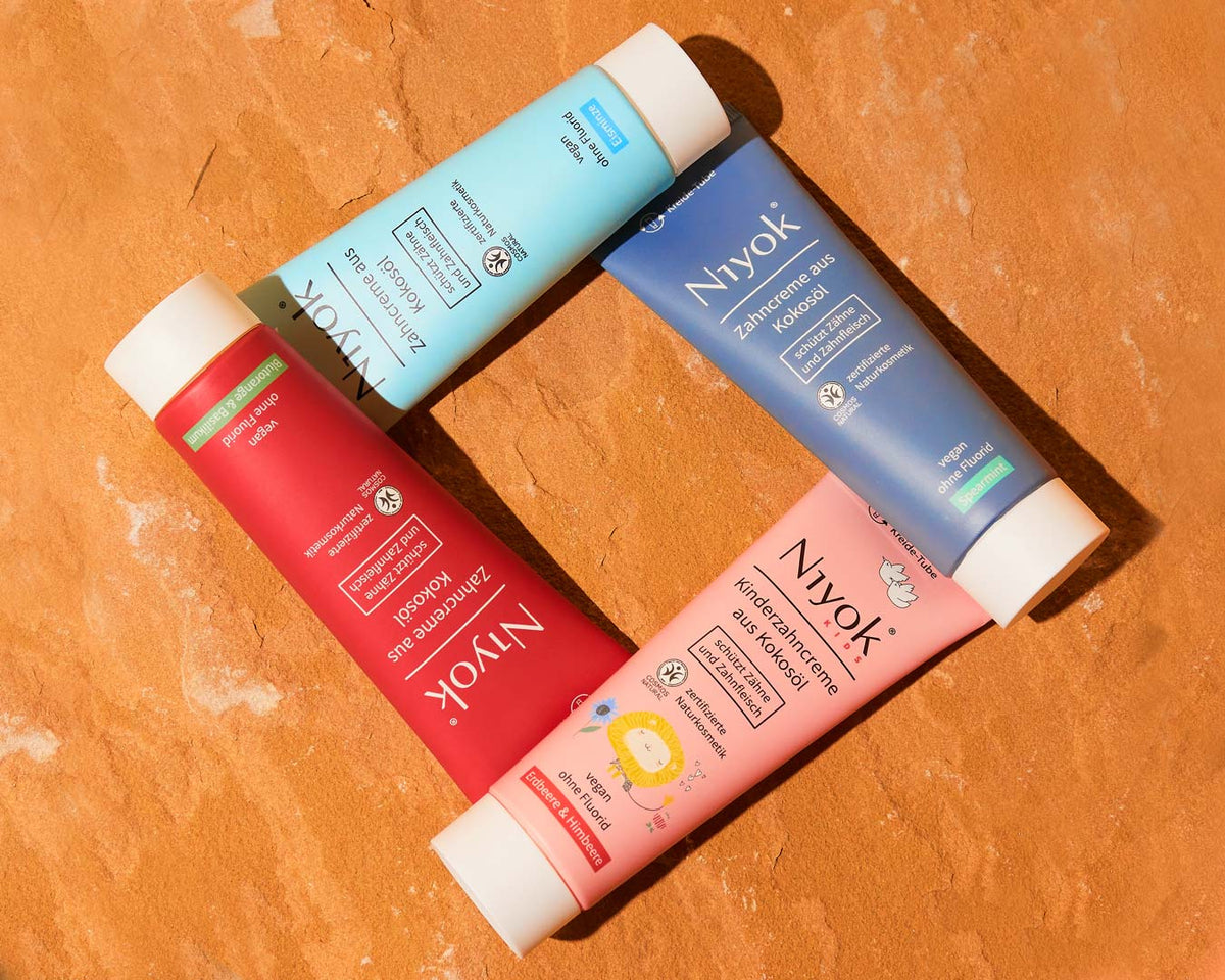 Niyok Fluoridfreie Zahnpasta Ohne Plastik Beautynauten