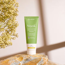 Laden Sie das Bild in den Galerie-Viewer, Niyok Zahncreme Pfefferminze und Zitrone 75g, mit Fluorid