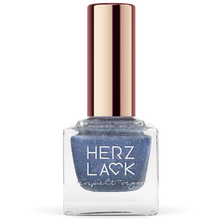 Laden Sie das Bild in den Galerie-Viewer, Graublauer 15-free Nagellack aus Deutschland. Grummelgrau von Herzlack