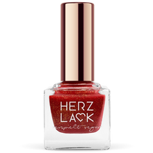 Laden Sie das Bild in den Galerie-Viewer, Dunkelroter 15-free Nagellack aus Deutschland. Kuss Ahoi von Herzlack