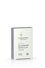 Laden Sie das Bild in den Galerie-Viewer, Mádara Detox Blackberry and White Clay Gesichtsseife