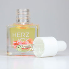 Laden Sie das Bild in den Galerie-Viewer, Herzlack Nagelöl mit Jojoba und Arganöl sowie Vitamin E mit Pipette