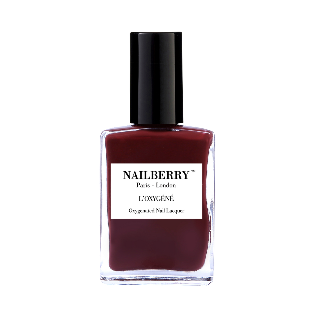 Nailberry L’Oxygéné Dial M for Maroon 15ml