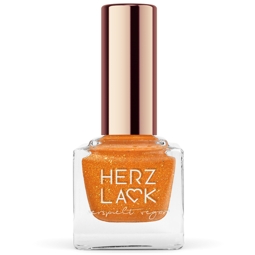 Rotbrauner 15-free Nagellack aus Deutschland. Herbstfuchs von Herzlack