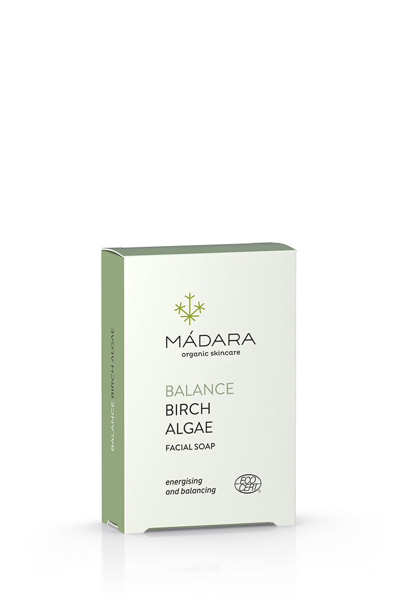 Mádara Balance Birch and Algae Facial Soap bei beautynauten.com