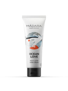 Mádara Ocean Love Naturkosmetik Multi-Layer Hand Cream